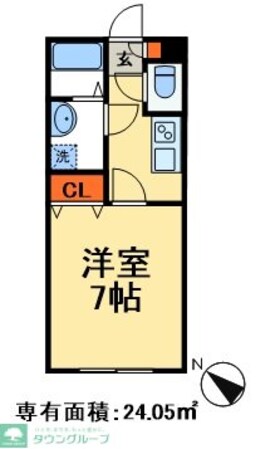 フェリオ宮崎町の物件間取画像